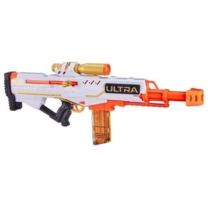 NERF Ultra Pharaoh Bolt-Action Blaster w/ Scope & 10-Dart Mag Tested & Works